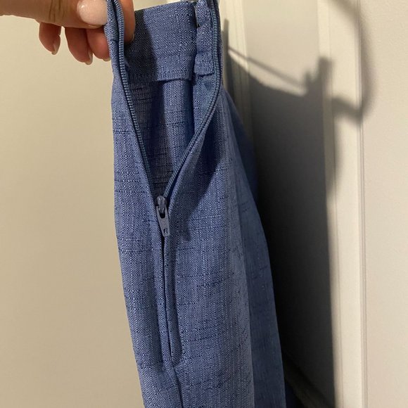 Vintage 3 Piece Sag Harbor Women's Blue‎ and Purple Blouse/Pant/Tank Set - Picture 5 of 11